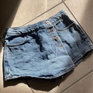 pacsun - denim skort